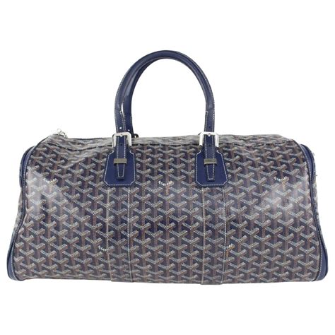 blue goyard duffle bag|2020 goyardine duffle bag.